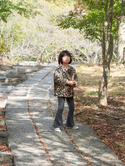 Leopard fur coat