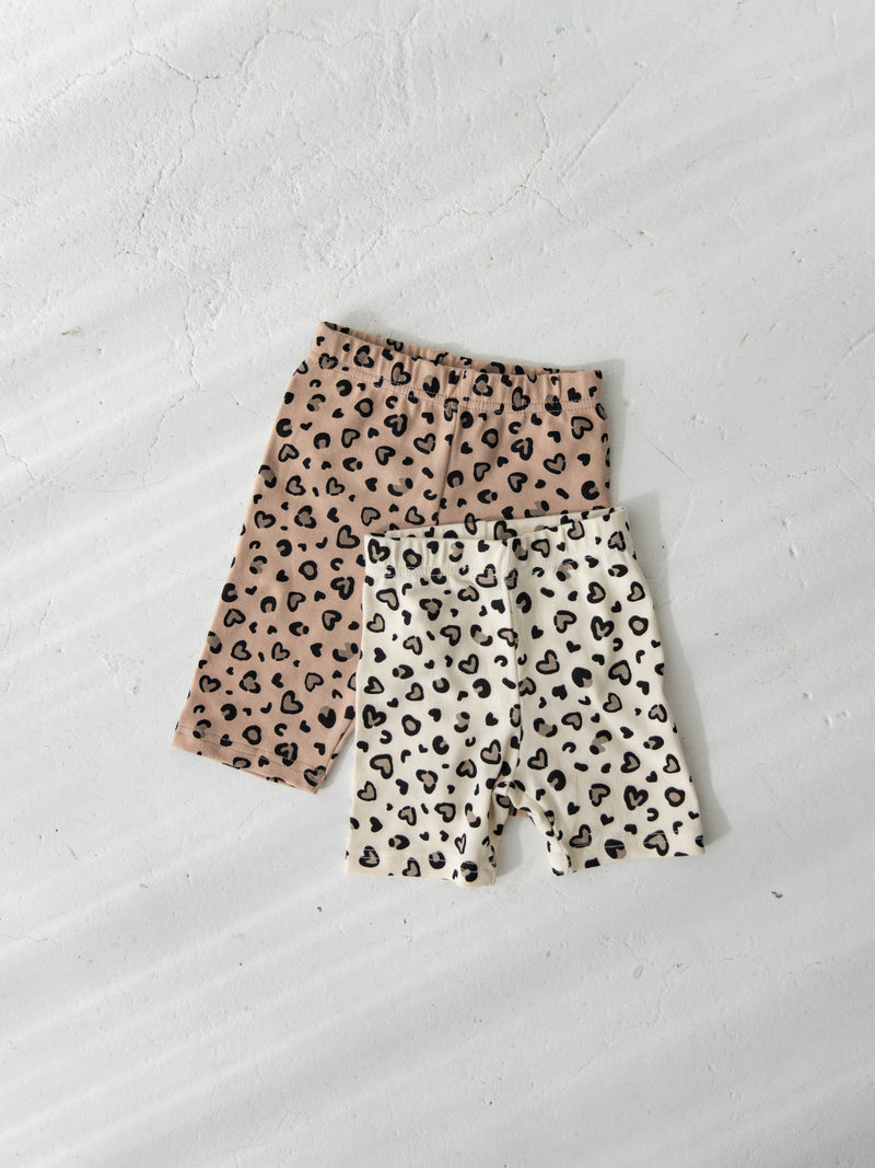 Leopard shorts