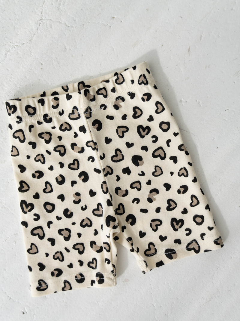 Leopard shorts