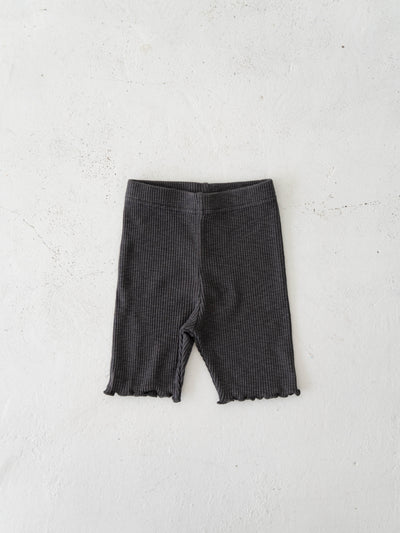 Ribbed short leggings