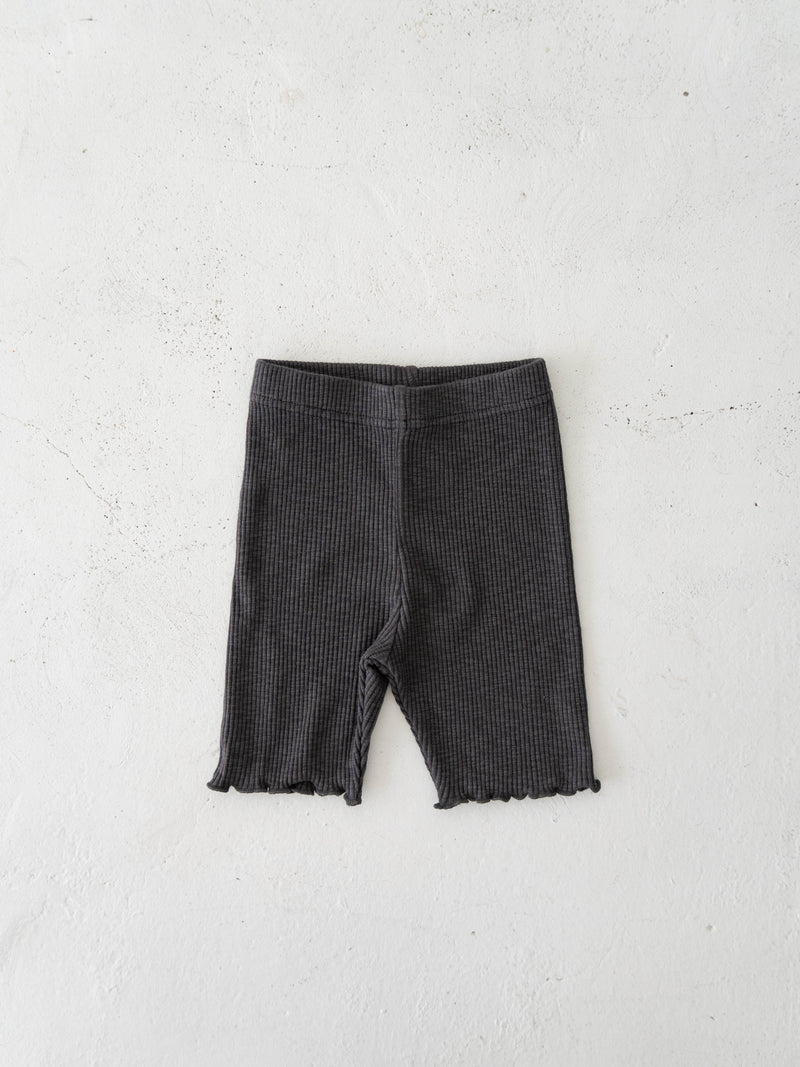 Ribbed short leggings
