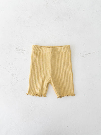 Ribbed short leggings