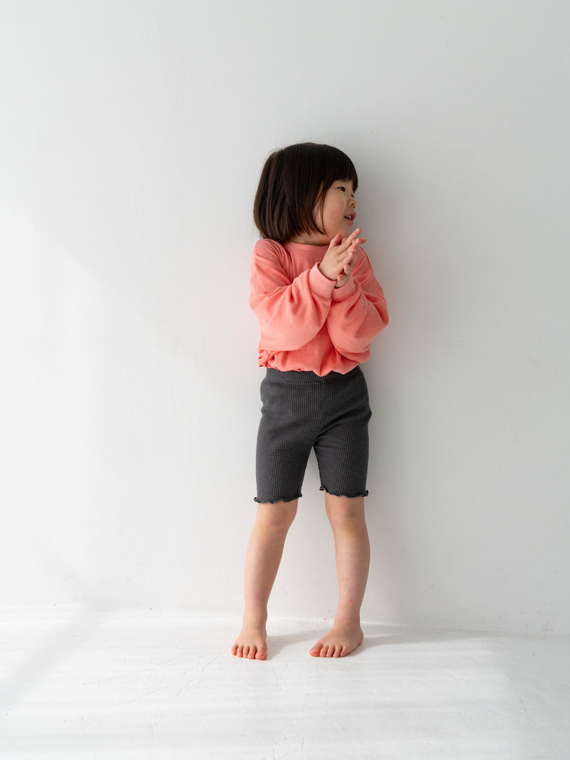 Ribbed short leggings