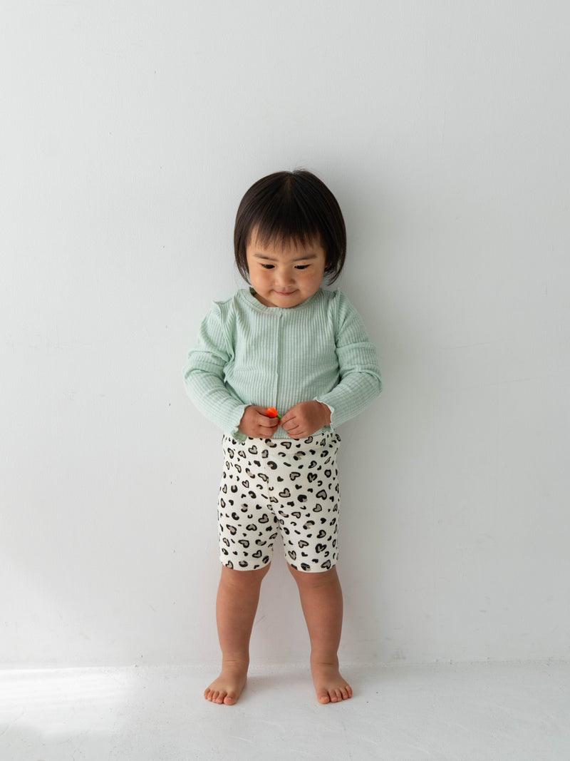 Leopard shorts