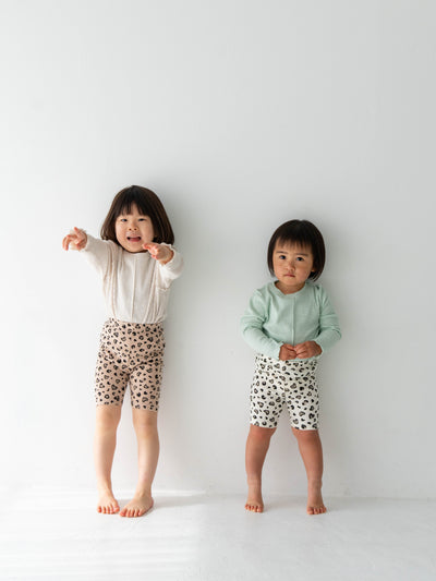 Leopard shorts