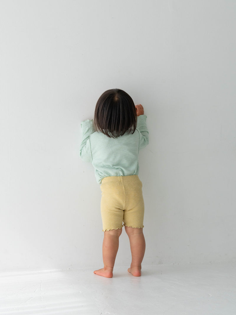 Ribbed short leggings