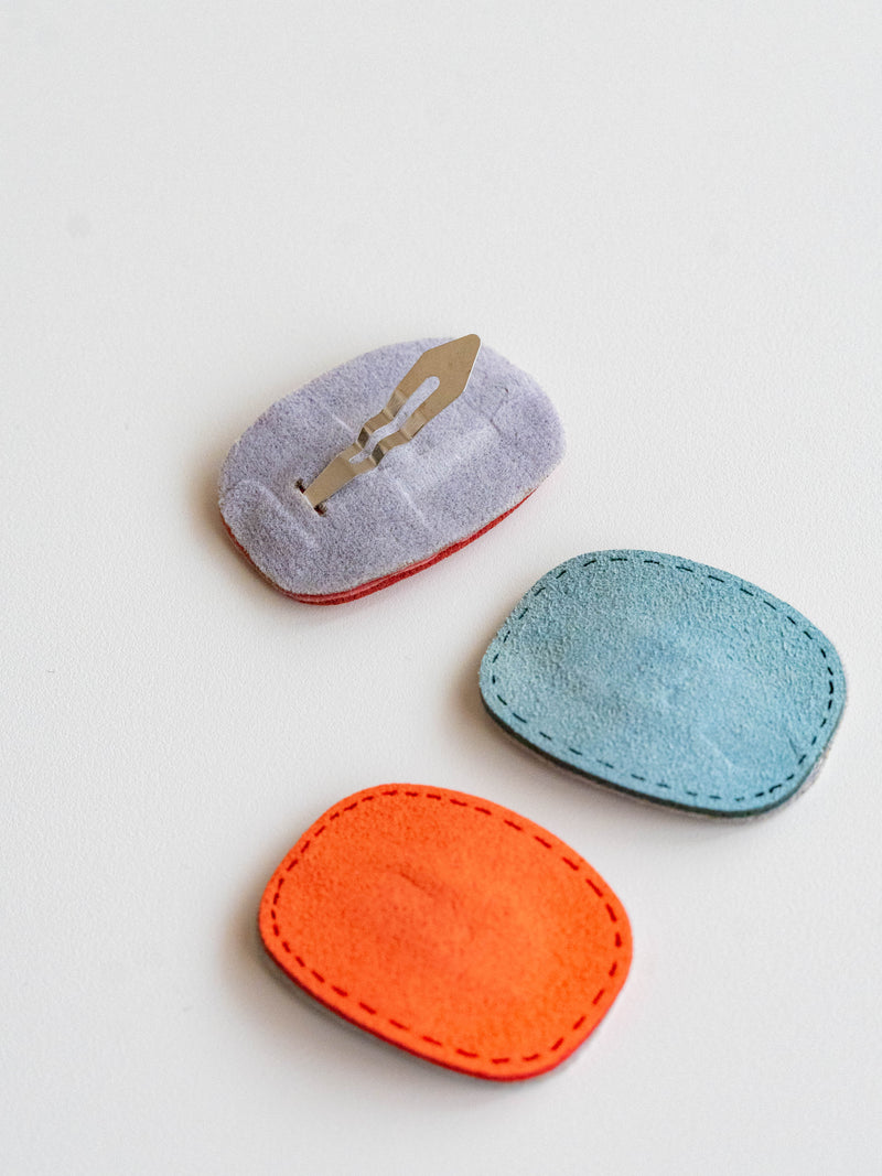 Suede hairpin