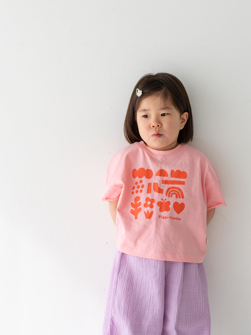 【40%OFF】Happy icon tee
