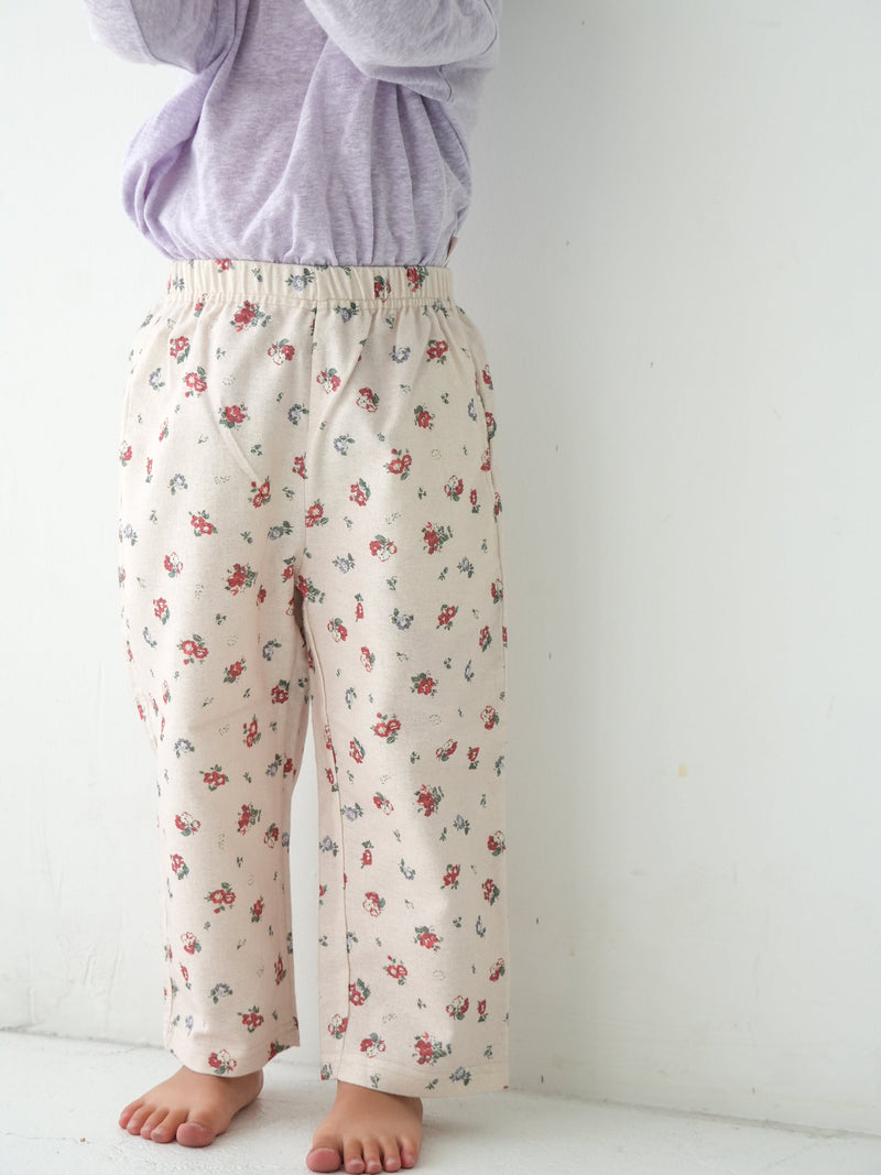 Flower finger pants