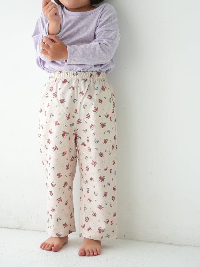 Flower finger pants