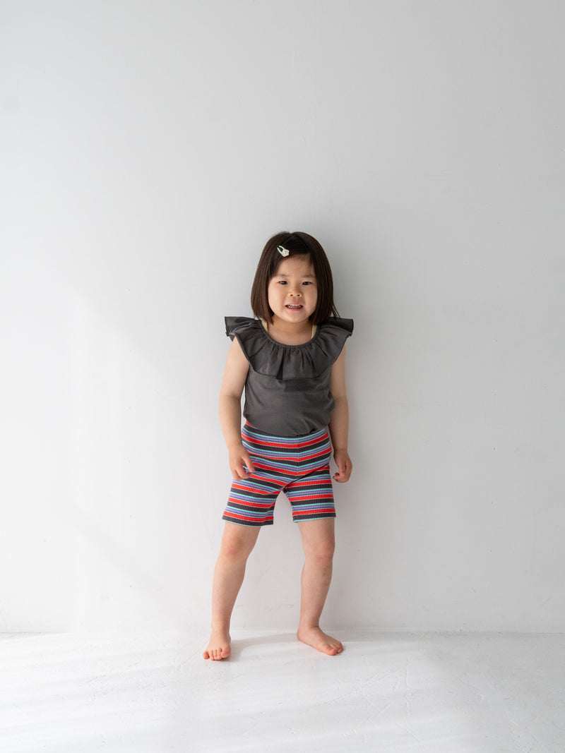 Multi stripe shorts