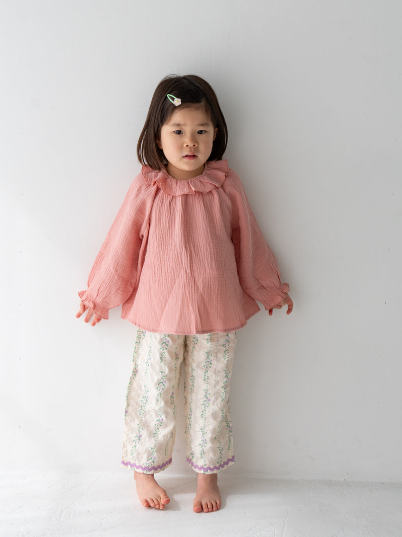 【期間限定20%OFF】Crepe blouse