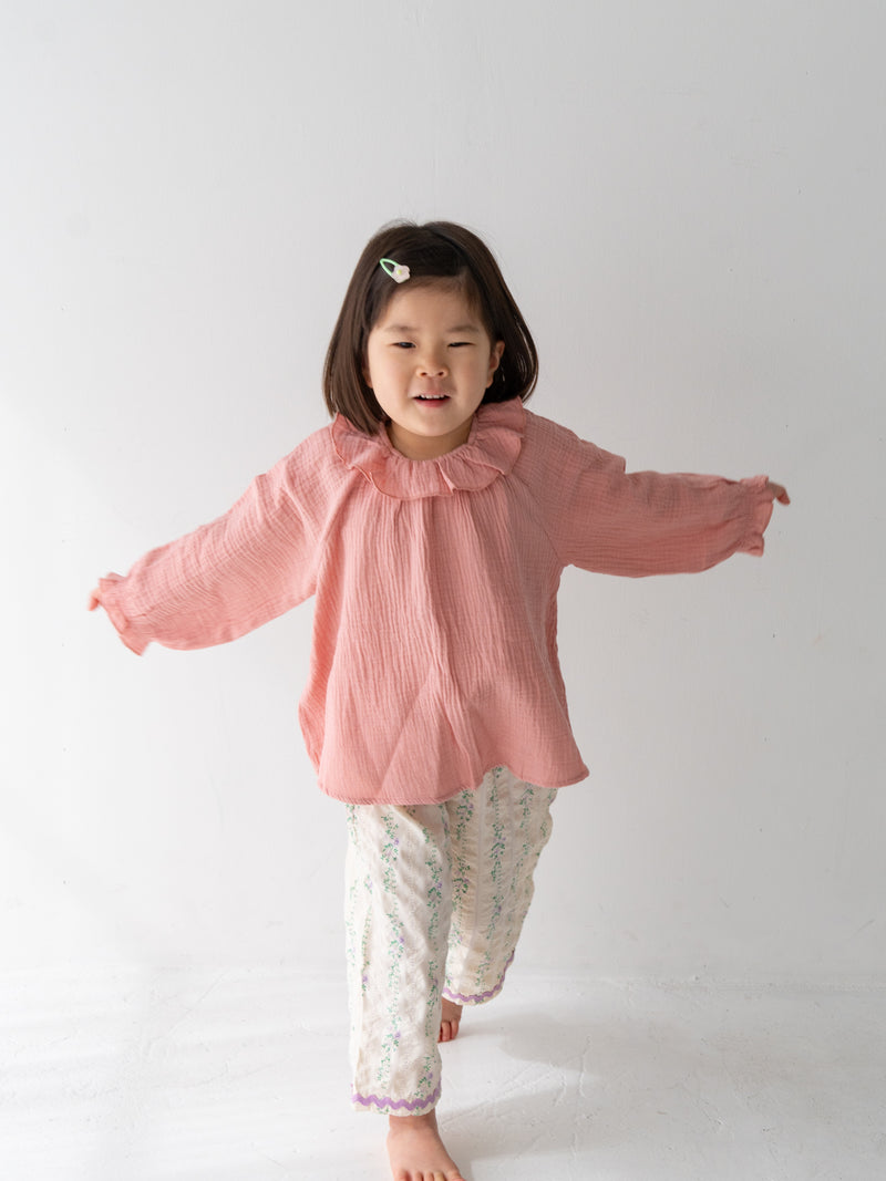 【期間限定20%OFF】Crepe blouse