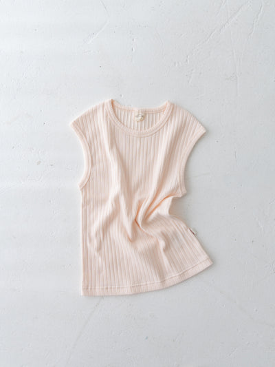 Ribbed sleeveless new