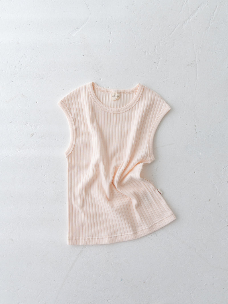 Ribbed sleeveless new