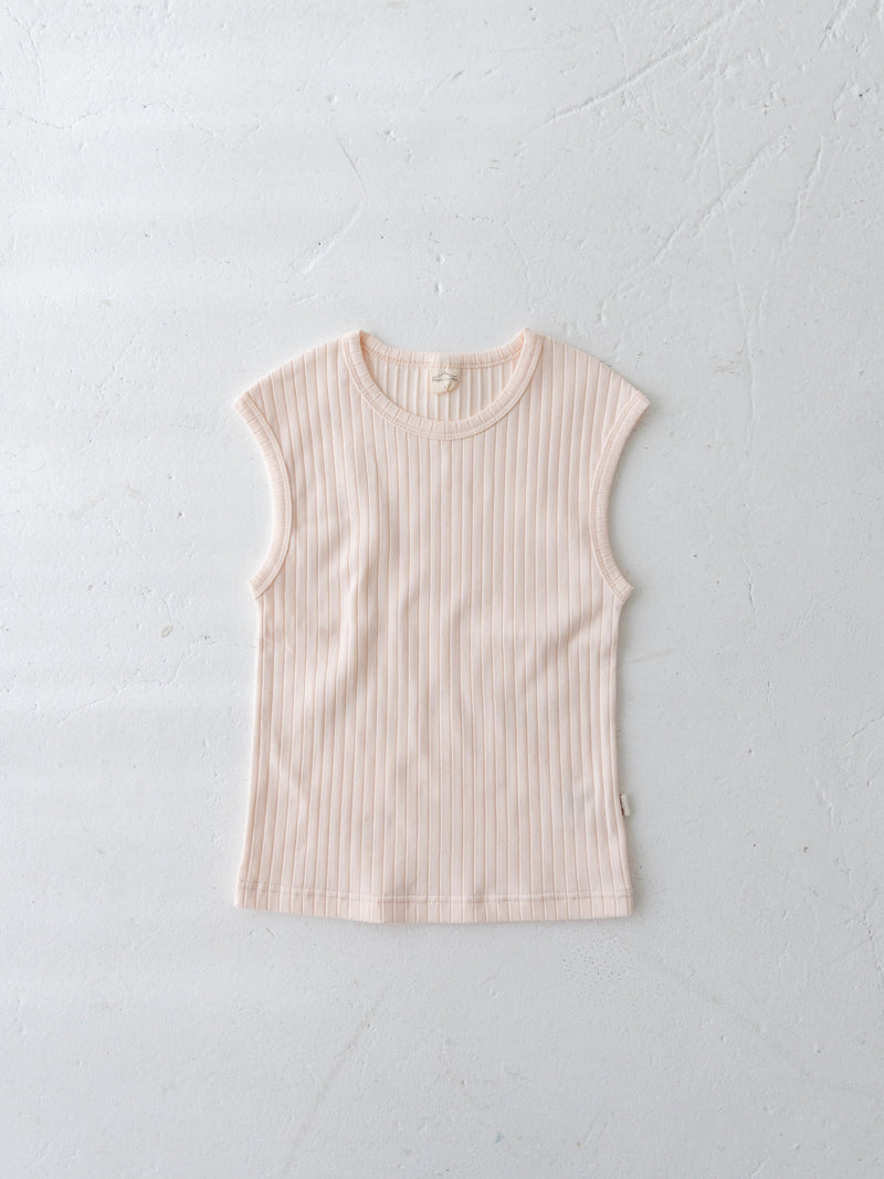 Ribbed sleeveless new