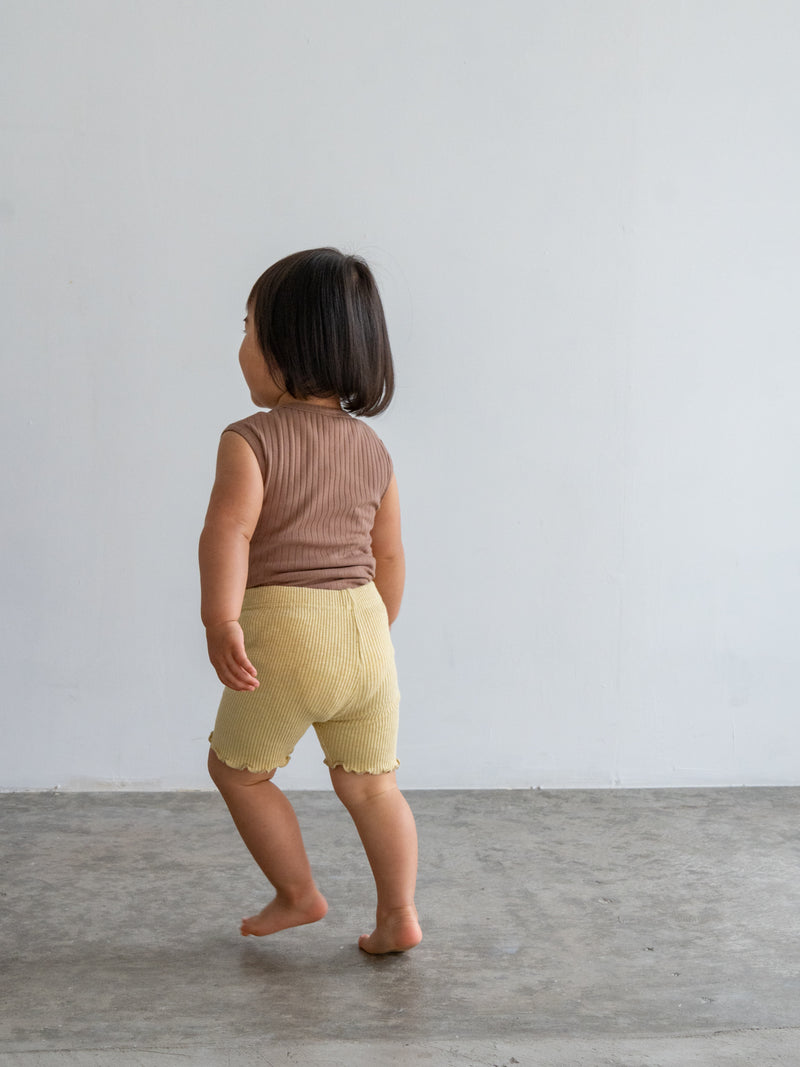 Ribbed sleeveless new