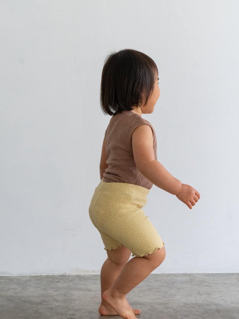 Ribbed sleeveless new
