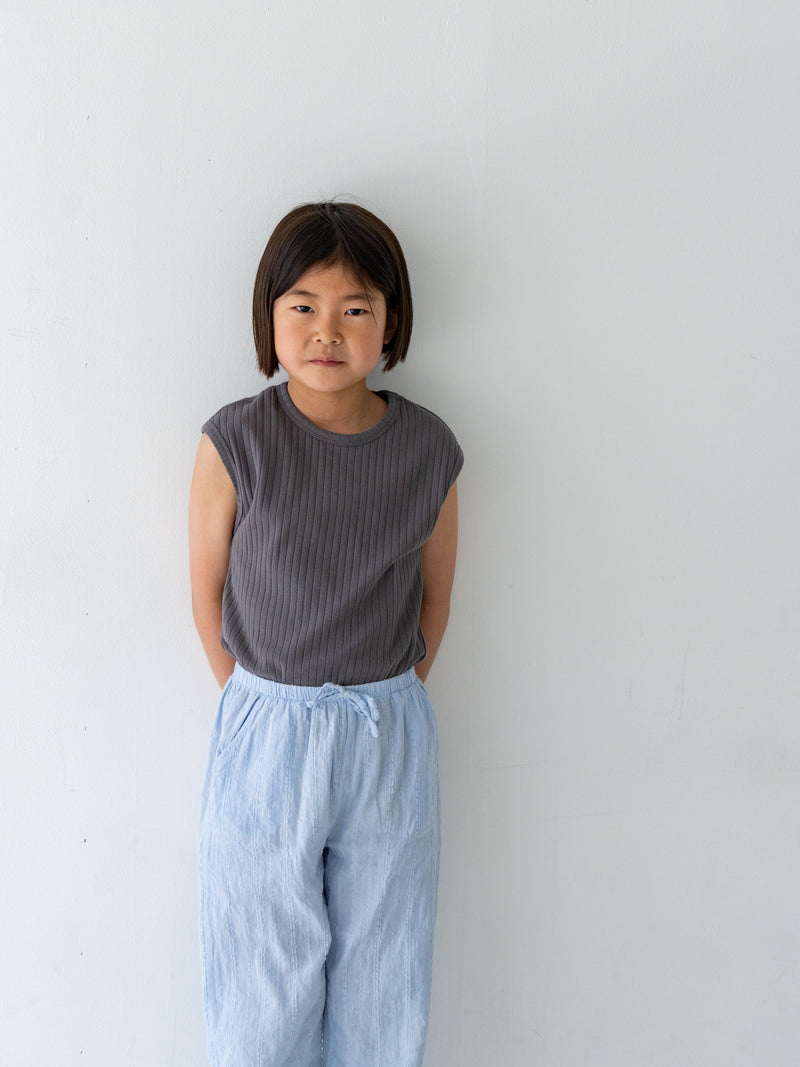 Ribbed sleeveless new