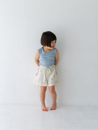 Ribbed sleeveless
