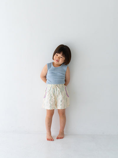 Ribbed sleeveless