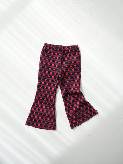 【Pre-order】Flower heart pants