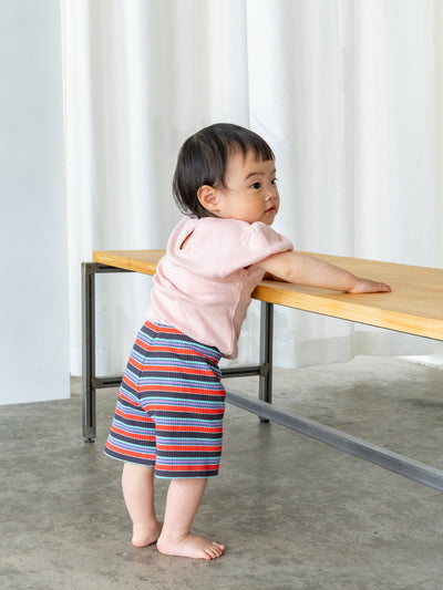 Eyelet puff tee
