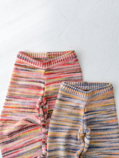 Marble knit pants