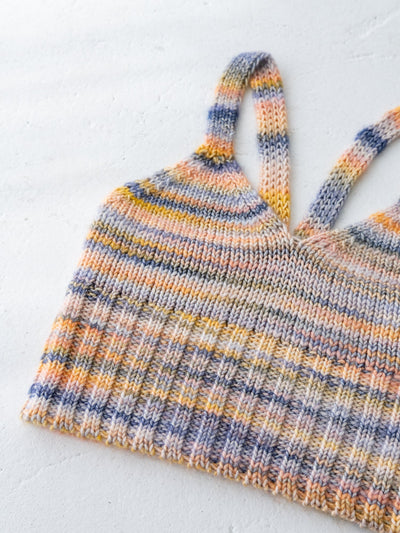 Marble knit camisole