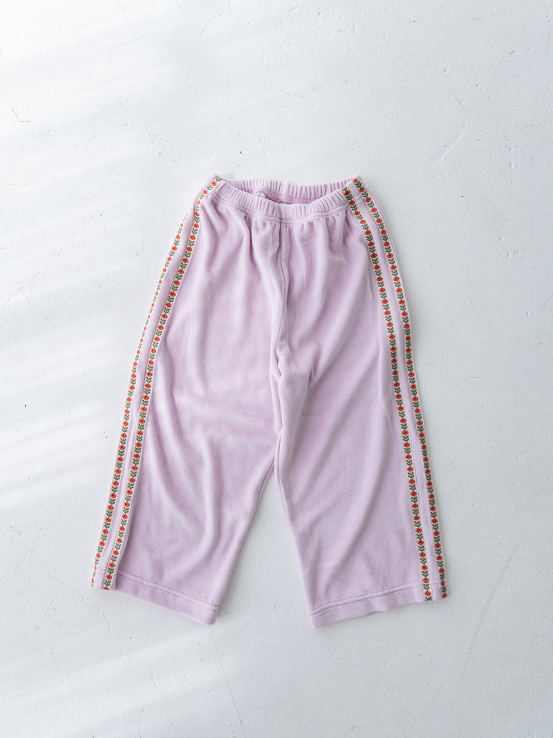 Flower line pants