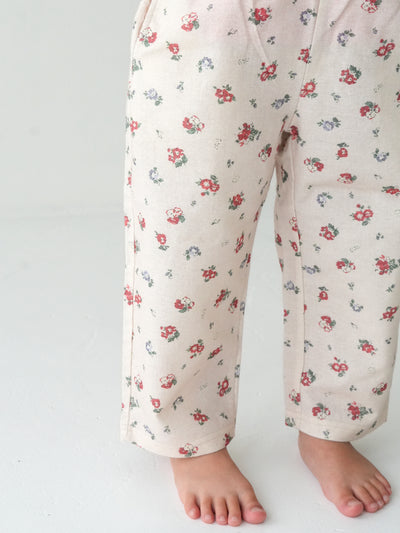 Flower finger pants