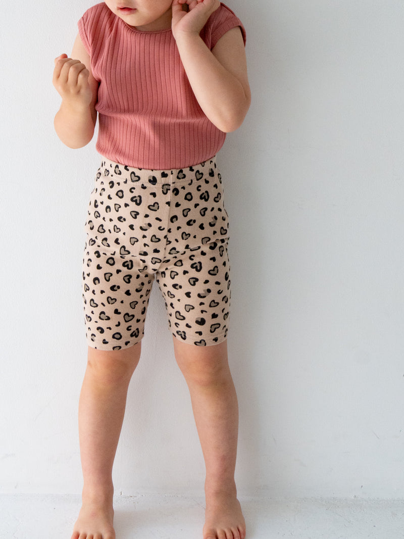 Leopard shorts