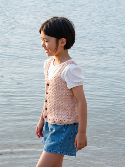 Flower crochet camisole