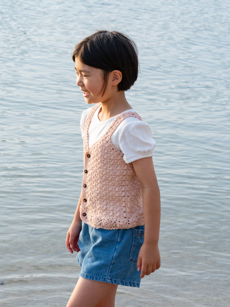 Flower crochet camisole