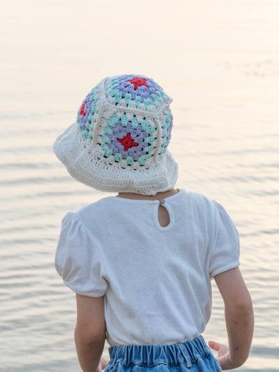 Crochet sun hat