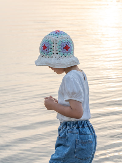 Crochet sun hat