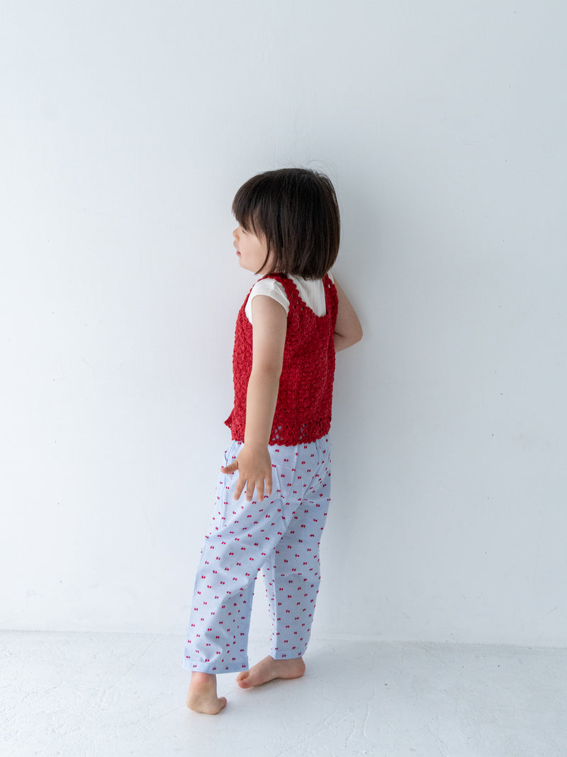 Flower crochet camisole