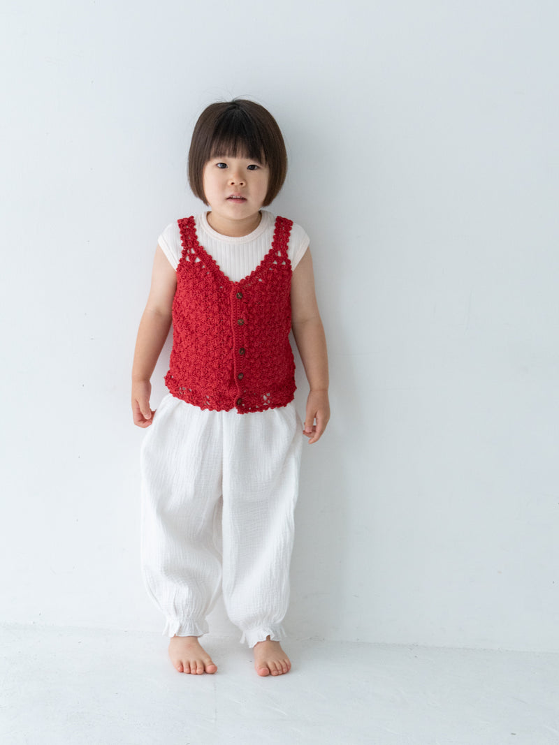 Flower crochet camisole
