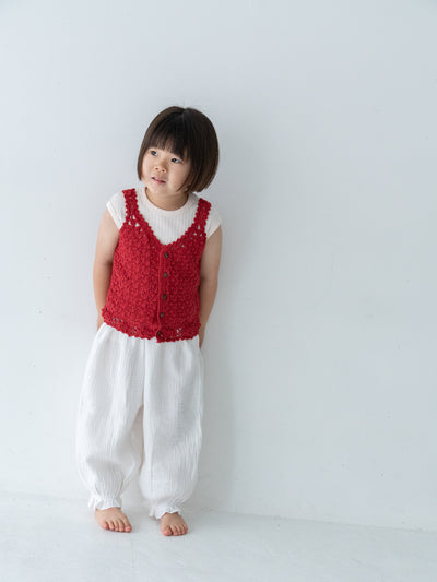 Flower crochet camisole