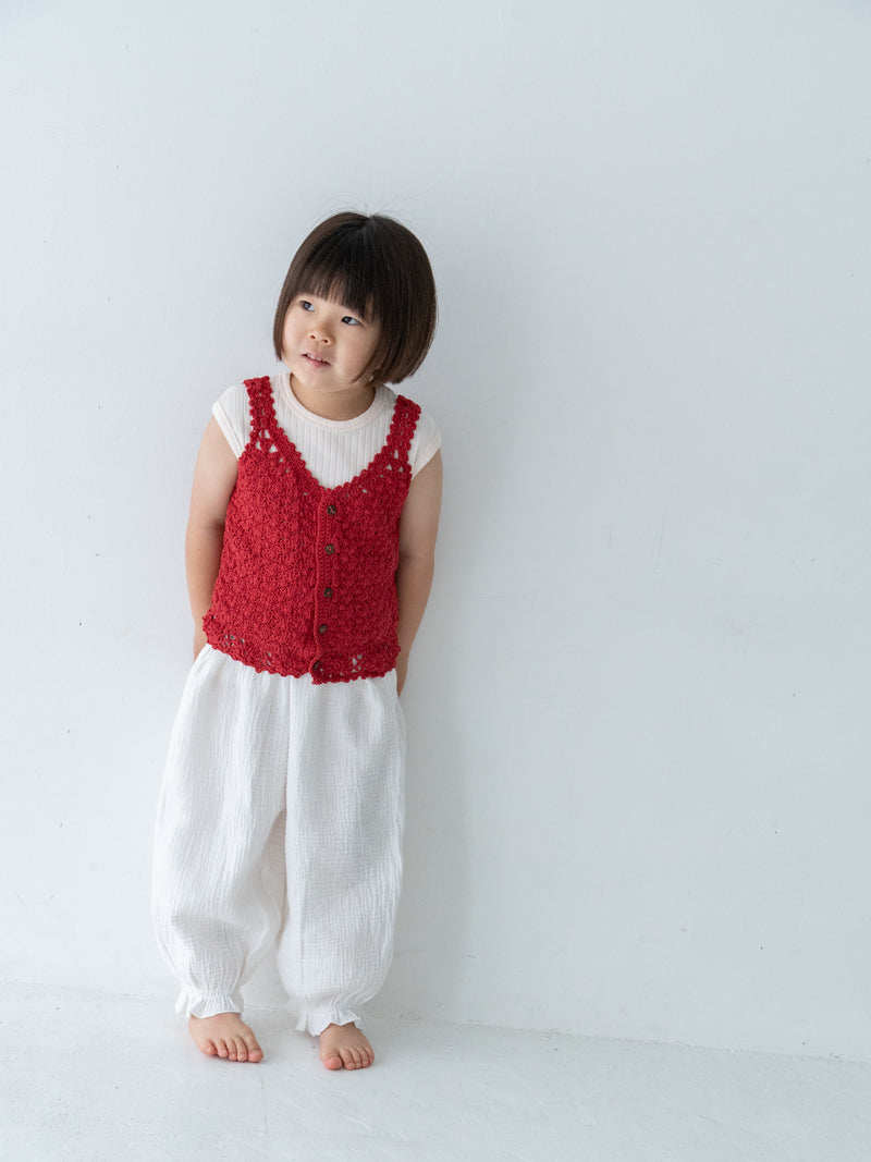 Flower crochet camisole