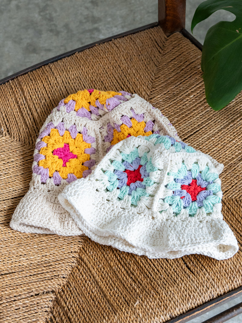 Crochet sun hat
