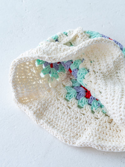 Crochet sun hat