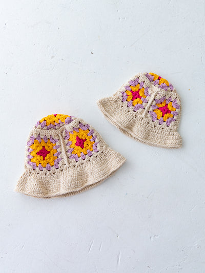 Crochet sun hat