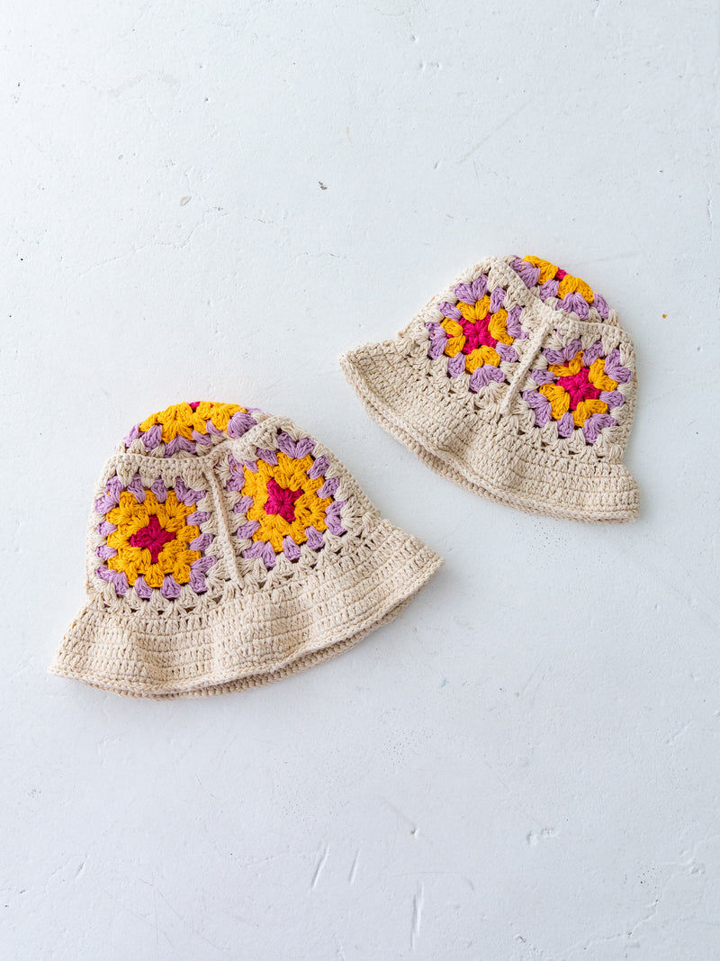 Crochet sun hat