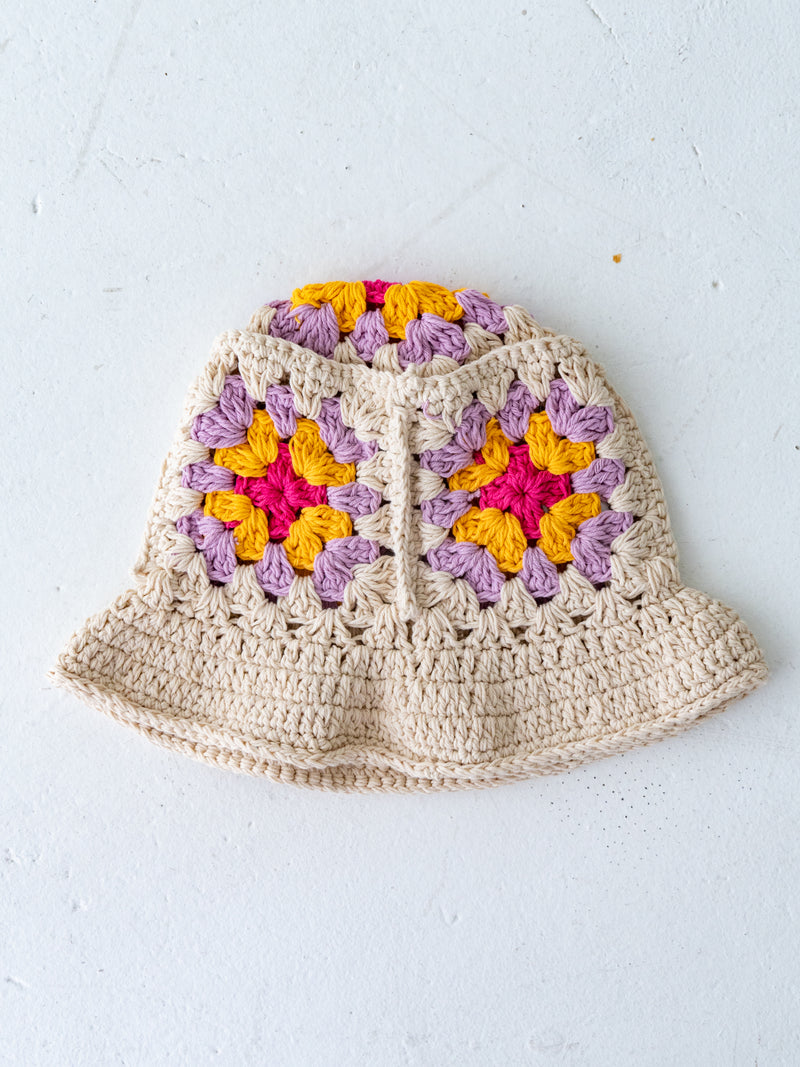 Crochet sun hat