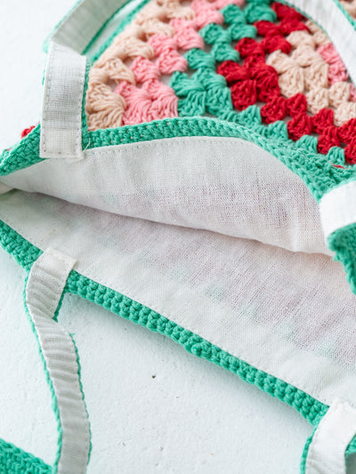 Crochet tote