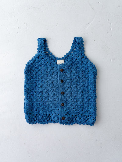 Flower crochet camisole