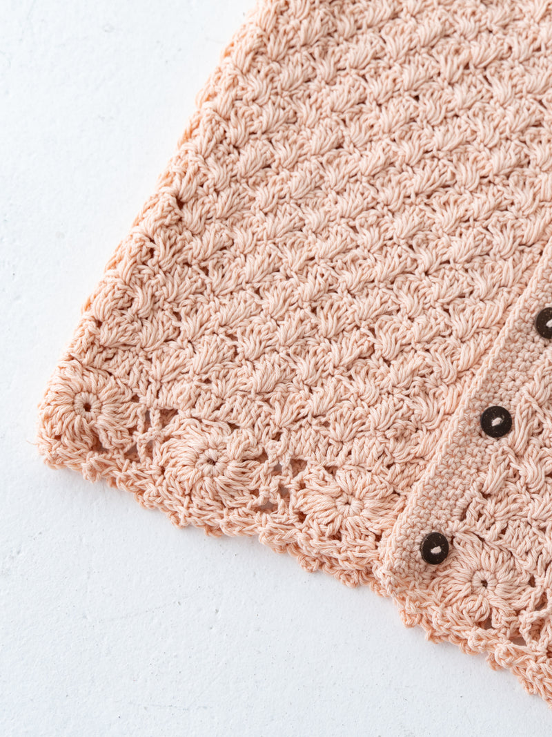 Flower crochet camisole