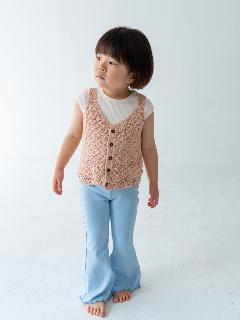 Flower crochet camisole