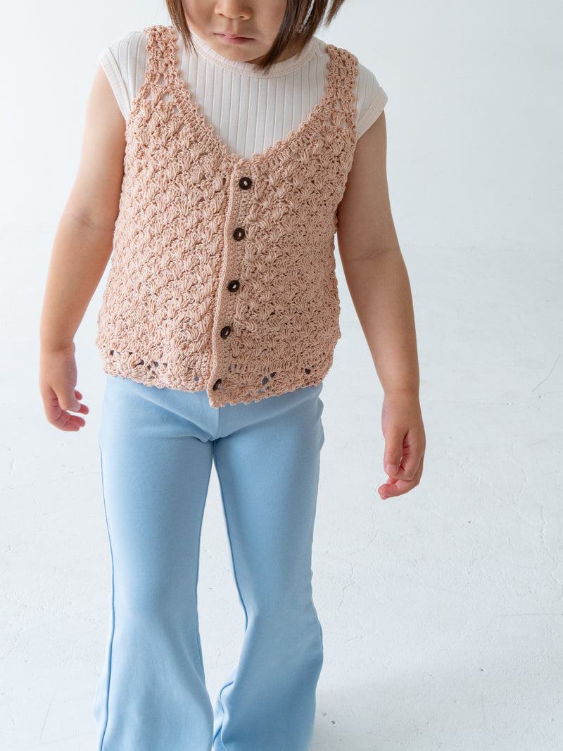 Flower crochet camisole